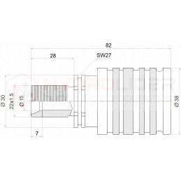2x greitosios jungties lizdas euro kištukas 22 laikiklis
