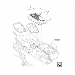 New Holland T6 T7 Case Puma Maxxum vairuotojas