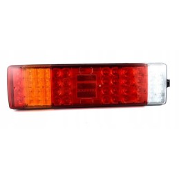 Galinis žibintas, 7 segmentų LED, dešinė, 7 funkcijos, 50 LED