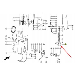 757219 1 tagex guminė konvejerio mentė