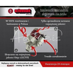 John Deere 9 magnetono starteris su reduktoriumi