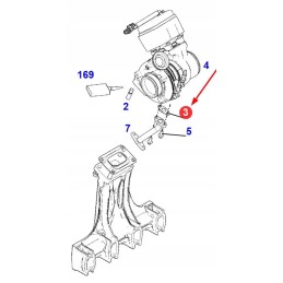 F340200090060 turbokompresoriaus tarpiklis