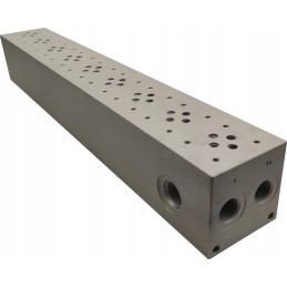 Vožtuvo plokštės blokas ng6 cetop 9 skyriai su vožtuvu