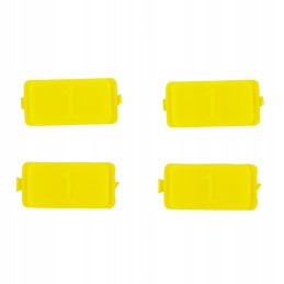 Euro lizdo dangtelis, geltonas greitesnis, 2 vnt rankenos