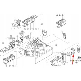 013201 0 elektros jungiklio įdėklas