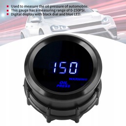 2 colių alyvos slėgio matuoklis 0 150psi skaitmeninis