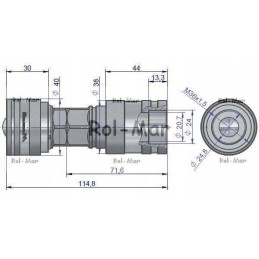 Warynski prisukamas Euro lizdo kištuko sumažinimas