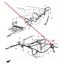 Acw3362510 šiaudų smulkintuvo jutiklis