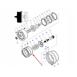 4358303m1 sandarinimo žiedas