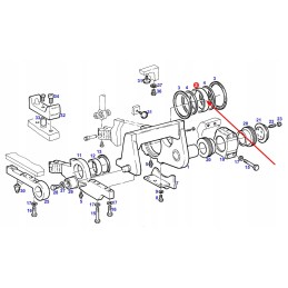 U816300110000 priekinės pakabos slankioji įvorė