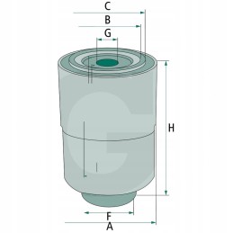 Mann hummel wk 940 16 x kuro filtras