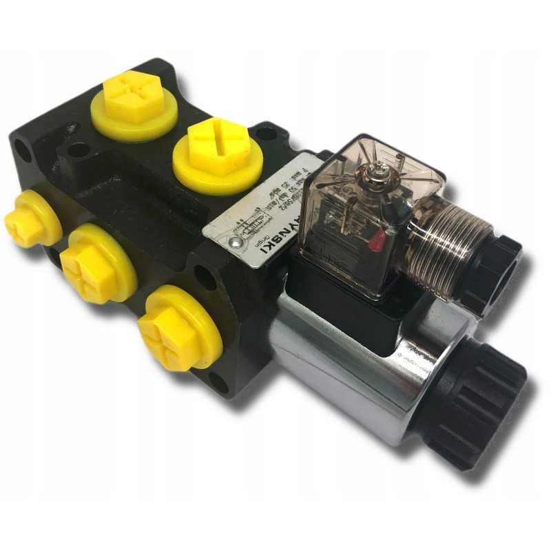 Solenoidinio vožtuvo daliklis 6 2 el vožtuvas 12v 50l 1 2 nc