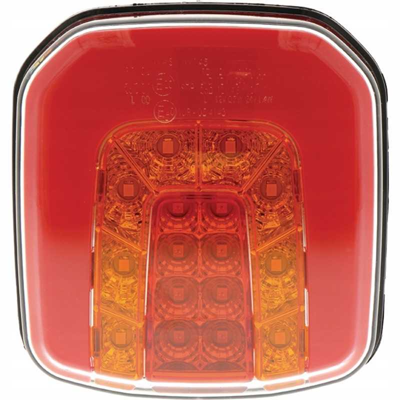 LED galinis žibintas 108x102 lp 12 24 v ip68