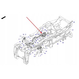 H835300160300 pakabos hidraulinė žarna