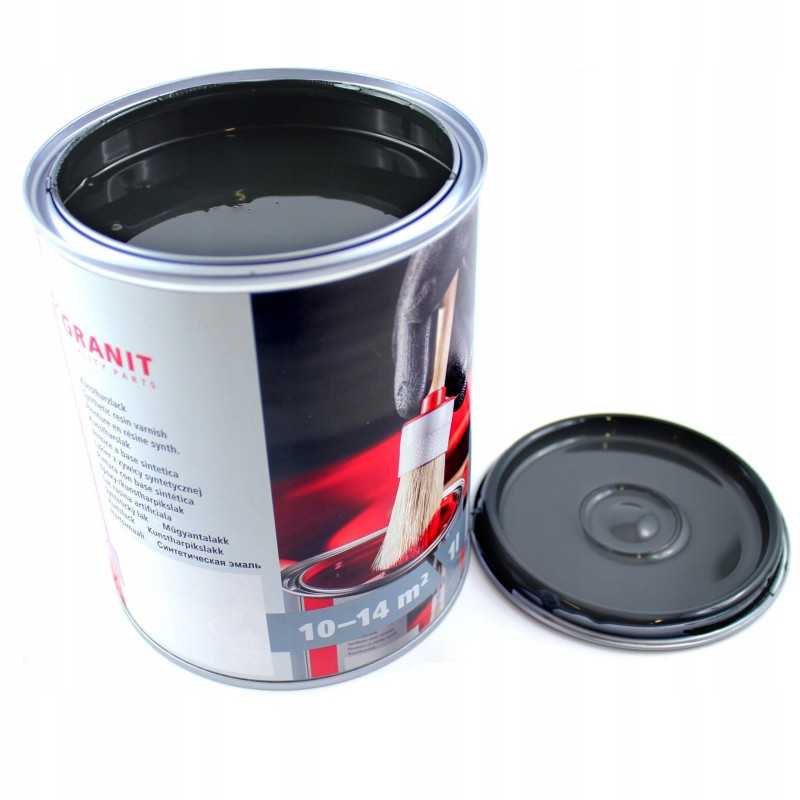 Juodos ir žalios spalvos dažai, juodai žalias lakas, Zetor 1l