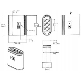 Donaldson P606120 išorinis oro filtras