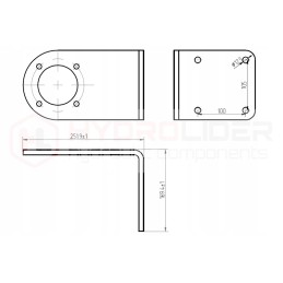 Daugiklis 10kw 1 3 8 g gr2 wl hidrolideris
