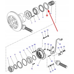 3794031m1 diferencialo blokavimo poveržlė