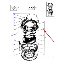 887904m1 sankabos disko spyruoklė