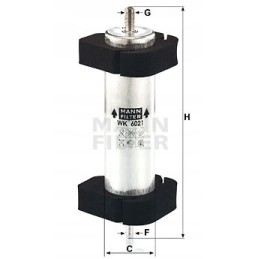 Kuro filtras vw q5 2 0tdi 3 0tdi 08 mann filtras