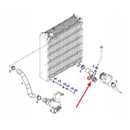 G835201050020 aušinimo sistemos žarnų komplektas