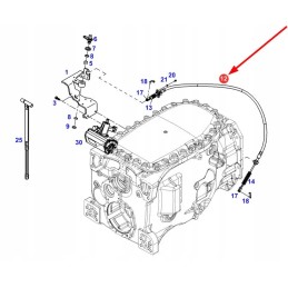 G835100090100 avarinio valdymo kabelis