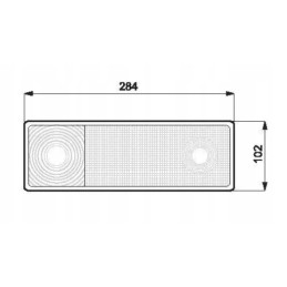 Galiniai žibintai c360 priekabos lp komplektas lenk