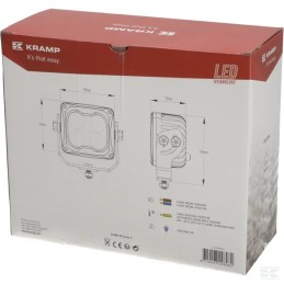 Kvadratinė LED darbo lempa 70w 6000lm 10 45v