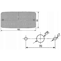 Cobo lamborghini tas pats galinio žibinto gaubtas