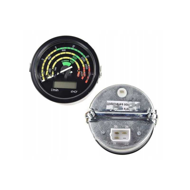 Traktoriaus valandų skaitiklis 25 km h 3 kontaktas 12v su