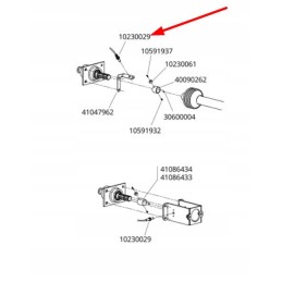 10230029 CS 2 sėklų valdiklio greičio jutiklis