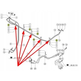 697807 0 guminis amortizatorius hidrauliniam trosui
