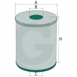 Hidraulinės alyvos filtro korpusas deutz mann 0441745