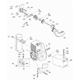 Wacker BS plaktuvai, tarpiklių komplektas 0178827