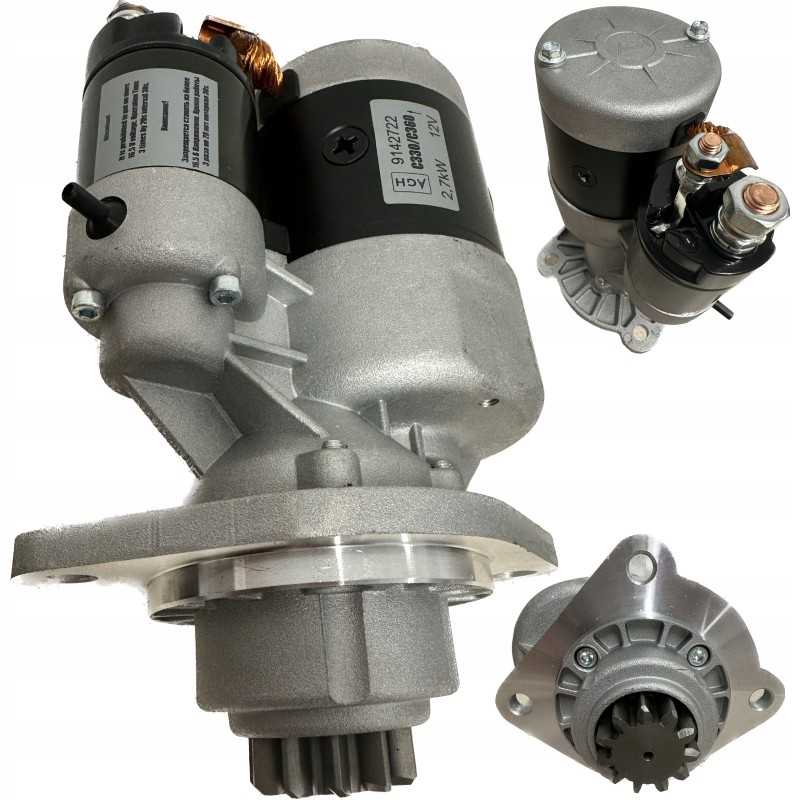 Ursus c330 c360 starteris su reduktoriumi agh 2 7kw