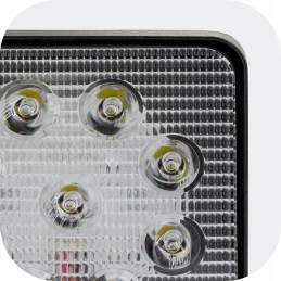 Halogeninė darbo lempa 9 LED 9W IP65 traktoriui
