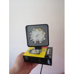 Halogeninė darbo lempa 9 LED 9W IP65 traktoriui