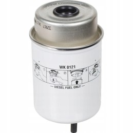 Kuro filtro separatorius wk 8121 claas caterpillar