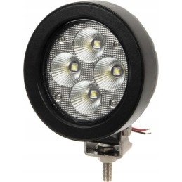 Apvali LED darbinė lempa 40w 3800lm 10 30v šviesa