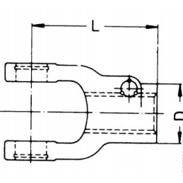 Walterscheid išorinė šakė 1056699