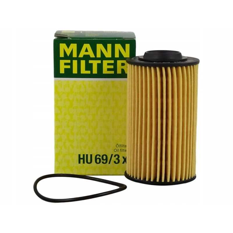 Mann alyvos filtras cadillac bls universalas