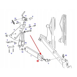 135872040040 galinės trauklės veržlė