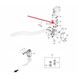La323266950 antraštės hidraulinis kabelis