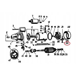 Starterio šepečio spyruoklė r11, skirta c 360 c 330 8