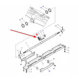 4275131m1 agco guolių korpusas