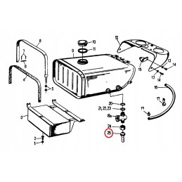 Kilpos jungtis fi 10 mm kuro vamzdžiui fi 1