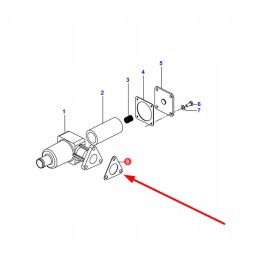 1695677m4 hidraulinės jungties sandariklis
