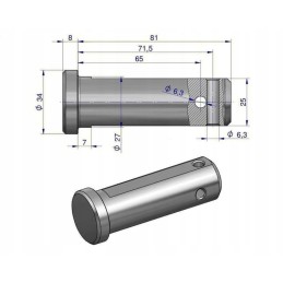 Svirties jungties kaištis C 385 originalus Ursus