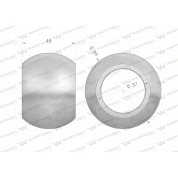 Grūdintas kamuolys, 3 kategorija, 64x37x45 Warynski