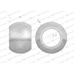 Grūdintas kamuolys, 3 kategorija, 64x37x45 Warynski